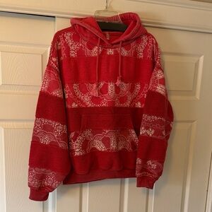 Free people bandanna logo Hoodie